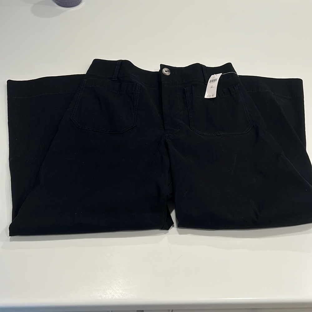 NWT Anthropologie Colette Cropped Wide-Leg Pants by Maeve